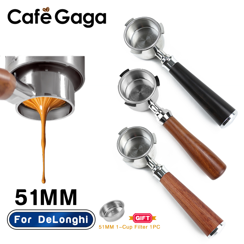 51mm Coffee Bottomless Portafi - đánh giá và giá Delonghi Espresso Dedica 685