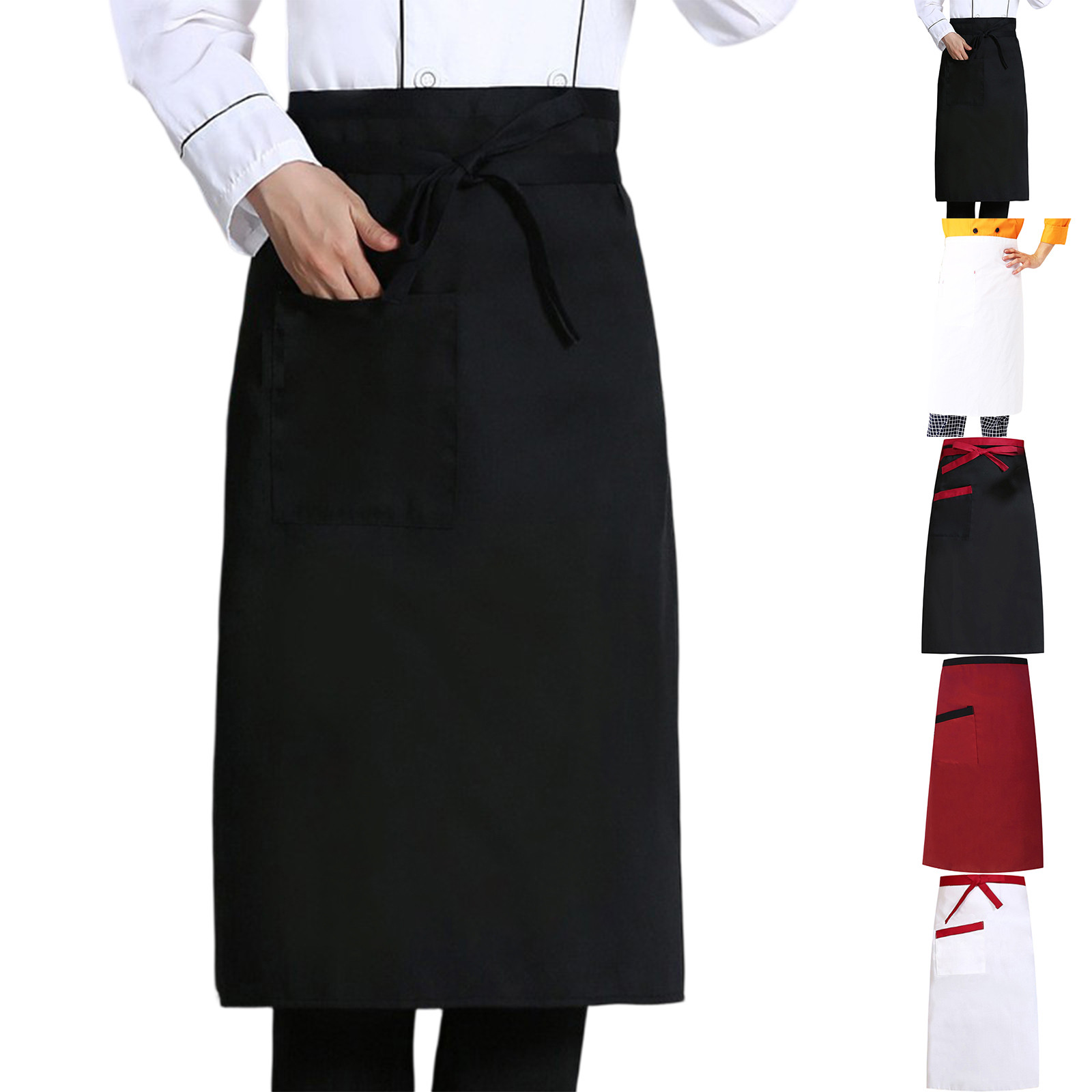 Kitchen Apron Half-length Unis - đánh giá và giá Home Cooking Restaurant