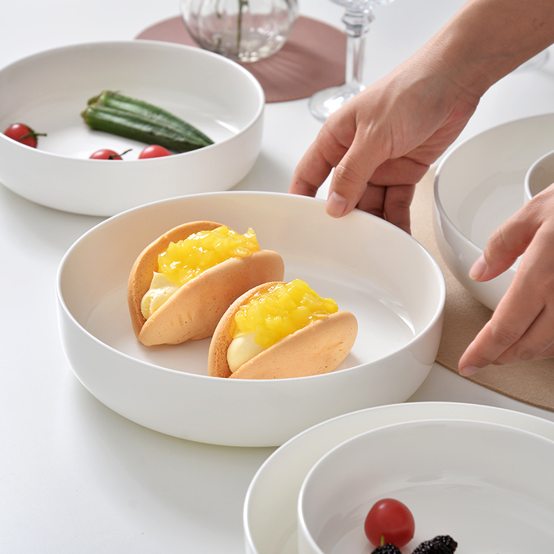 8 In -1/4pc White Ceramic Sala - đánh giá và giá Home Cooking Recipes