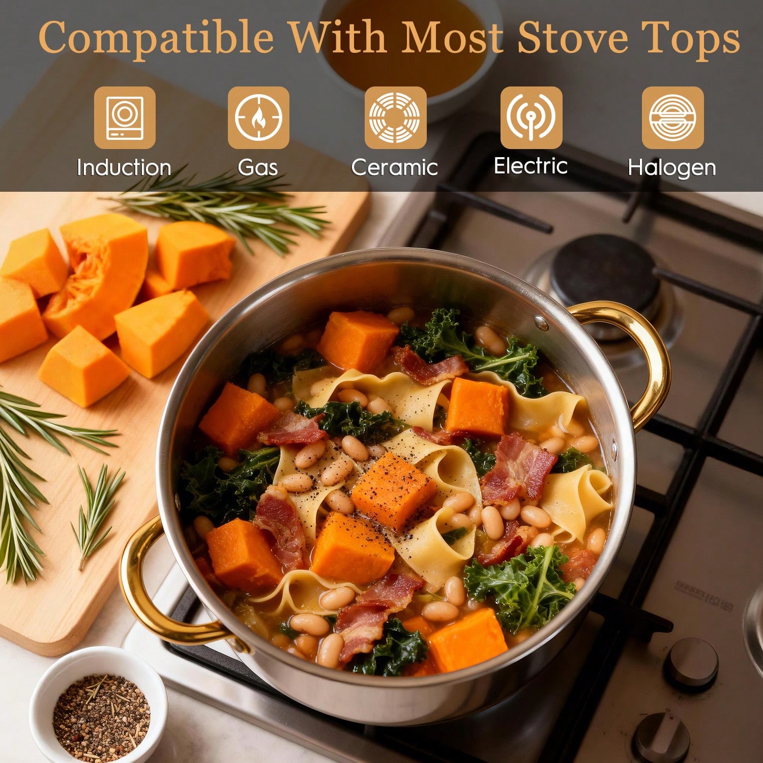 Stainless Steel Pot Set Modern - đánh giá và giá Home Cooking Restaurant