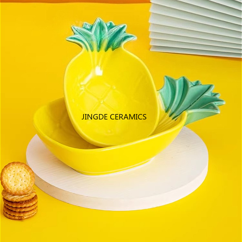 Ceramic Pineapple Shaped Tray  - đánh giá và giá Home Cooking Recipes