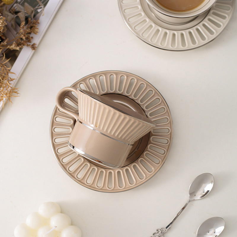 Luxury Ceramic Coffee Cup Dish - đánh giá và giá Home Cooking Recipes